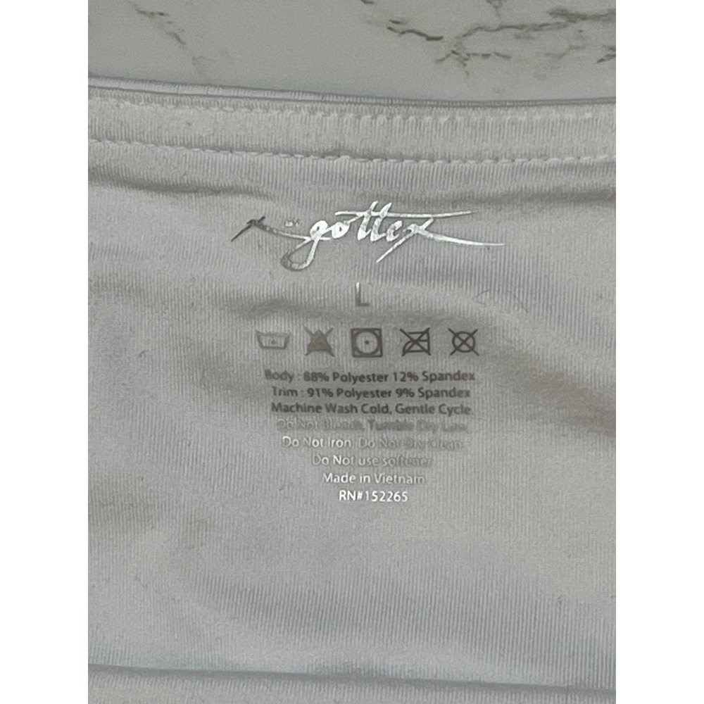 NWT Gottex women's golf and tennis skort in white, size L - Picture 2 of 8